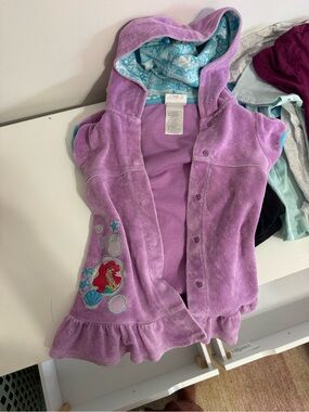 Vintage Little Mermaid Terrycloth Swim Cover